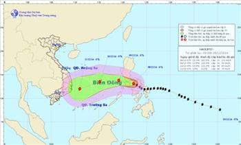 Triển khai các phương án phòng, chống để đối phó với bão Hagupit