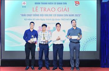 Tổng kết Giải chạy đồng đội online cho CBCNV Cơ quan EVN năm 2023