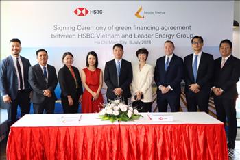 HSBC cung cấp tài chính cho dự án năng lượng mặt trời tại Việt Nam