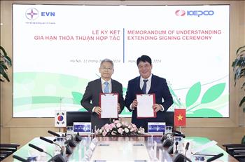 Tiếp tục thúc đẩy hợp tác bền vững giữa EVN và KEPCO