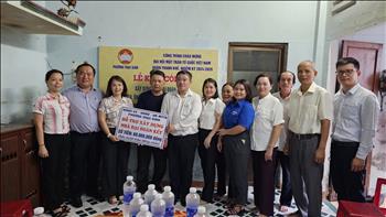 PC Đà Nẵng tổ chức khởi công xây dựng nhà đại đoàn kết cho gia đình ông Trần Hữu Tẩn