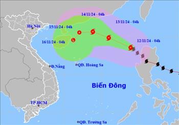 Công điện của Bộ NN&PTNT về ứng phó với bão số 8 (TORAJI)