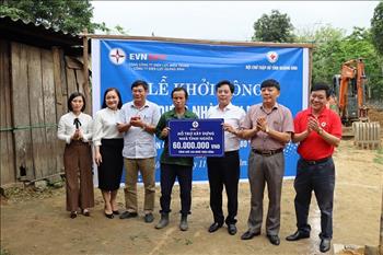 Công ty Điện lực Quảng Bình khởi công xây dựng nhà tình nghĩa cho hộ nghèo