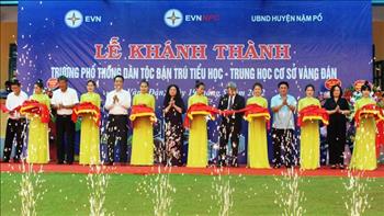 UBND huyện Nậm Pồ gửi thư cảm ơn Tập đoàn Điện lực Việt Nam