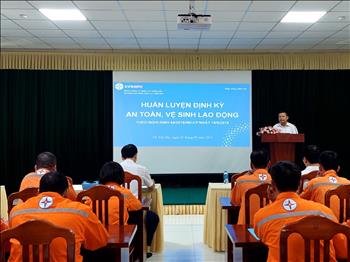 PC Yên Bái tổ chức huấn luyện an toàn vệ sinh lao động