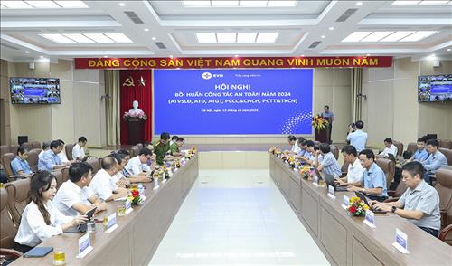 EVN tổ chức Hội nghị bồi huấn công tác An toàn năm 2024