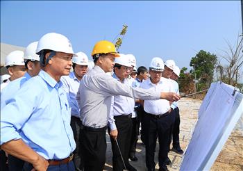 Phó Chủ tịch Ủy ban Quản lý vốn Nhà nước tại doanh nghiệp Hồ Sỹ Hùng kiểm tra tiến độ một số dự án điện trọng điểm