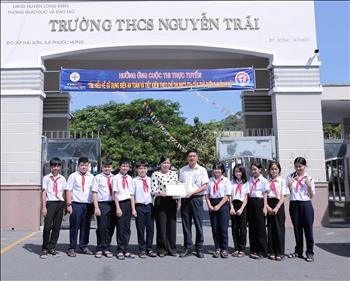 Trao thưởng cuộc thi ‘Tìm hiểu về sử dụng điện An toàn - Tiết kiệm - Hiệu quả năm 2024’ cho các trường học tại Bà Rịa - Vũng Tàu 