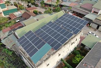Quảng Trị: Gần 1.300kWp công suất điện mặt trời mái nhà đã phát điện