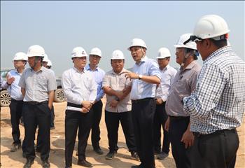 Lãnh đạo EVN tiếp tục kiểm tra Dự án Đường dây 500kV mạch 3 tại Thanh Hóa