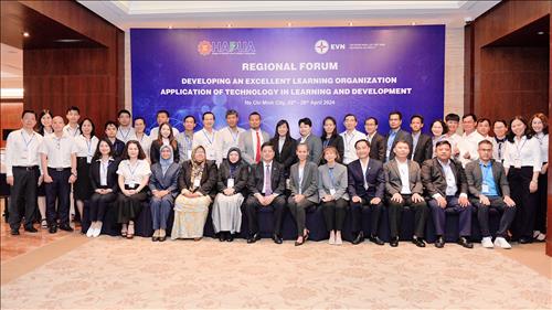 EVNHCMC đăng cai tổ chức Diễn đàn khu vực Đông Nam Á về “Xây dựng tổ chức học tập xuất sắc”