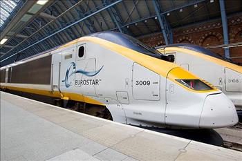 Eurostar cam kết 100% các chuyến tàu chạy bằng năng lượng tái tạo vào năm 2030