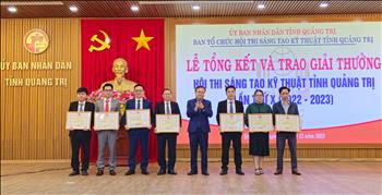 Công ty Điện lực Quảng Trị đoạt giải cao nhất tại Hội thi Sáng tạo Kỹ thuật tỉnh Quảng Trị lần thứ X
