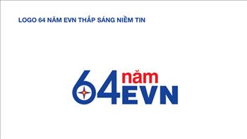 Logo EVN kỷ niệm 64 năm Ngày Truyền thống ngành Điện lực