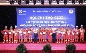 65 thí sinh đạt thợ giỏi, điều độ viên giỏi cấp Tập đoàn Điện lực Việt Nam năm 2022