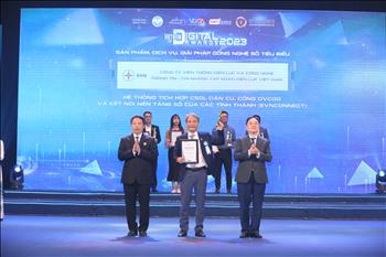 EVNICT đạt Giải thưởng chuyển đổi số Việt Nam 2023