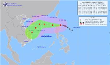 Công điện của Chính phủ về chủ động ứng phó bão YINXING