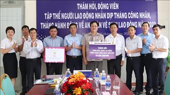 Công đoàn Điện lực Việt Nam động viên người lao động các đơn vị truyền tải tại Khánh Hòa và Ninh Thuận
