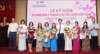 Công đoàn Cơ quan EVN kỷ niệm 93 năm ngày thành lập Hội liên hiệp Phụ nữ Việt Nam