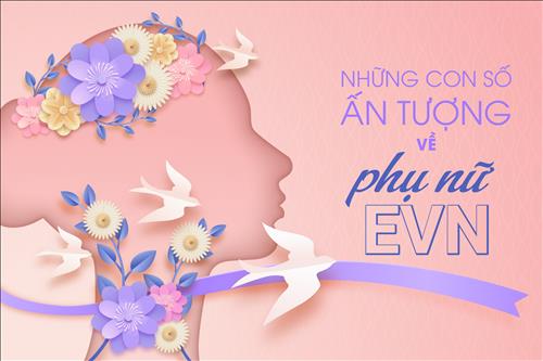 Infographic: Những con số ấn tượng về phụ nữ EVN