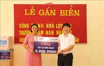Hỗ trợ xây dựng phòng học mầm non tại huyện Phong Thổ, tỉnh Lai Châu