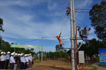 Quảng Ngãi: Hoàn thiện dự án cải tạo, nâng cấp lưới điện tại 15 xã, thị trấn 