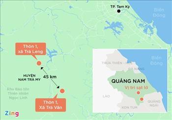 Điện lực huy động máy phát điện hỗ trợ công tác cứu hộ vụ sạt lở vùi lấp người dân tại Quảng Nam