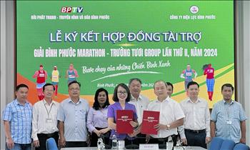 PC Bình Phước tài trợ giải chạy Marathon Bình Phước – Trường Tươi Group năm 2024