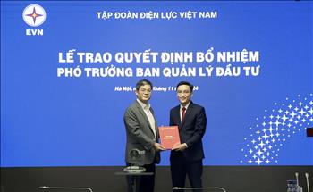 Công bố Quyết định bổ nhiệm Phó Trưởng ban Quản lý đầu tư EVN