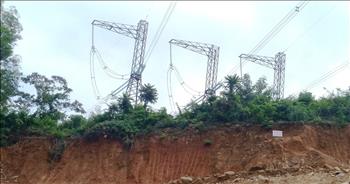 Quảng Nam: Khai thác đất uy hiếp lưới điện cao áp 500 kV Bắc - Nam