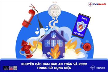 EVNHANOI đa dạng hóa hình thức tuyên truyền về sử dụng điện an toàn, tiết kiệm và PCCC