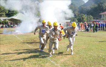 Công ty Thủy điện Sơn La đoạt giải Nhất toàn đoàn Hội thao phòng cháy chữa cháy