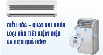 Máy lạnh - quat hơi nước: Loại nào tiết kiệm điện và hiệu quả hơn?