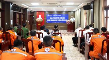 PC Yên Bái: Huấn luyện nâng cao kỹ năng công tác phòng chống cháy nổ