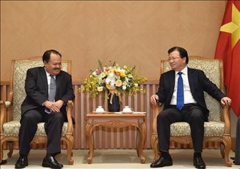 Việt - Lào sẽ sớm hoàn thiện các thoả thuận hợp tác trong lĩnh vực năng lượng