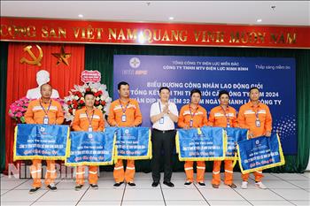 Công ty TNHH MTV Điện lực Ninh Bình tổ chức Hội thi Thợ giỏi năm 2024
