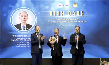 Vinh danh giảng viên nội bộ giỏi trong Tập đoàn Điện lực Quốc gia Việt Nam